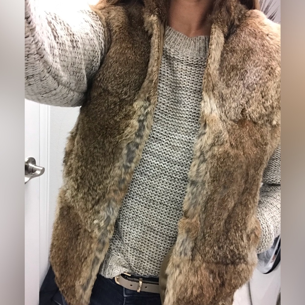 Vintage Fur Vest
